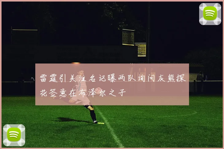 雷霆引关注名记曝两队询问灰熊探花签意在布泽尔之子
